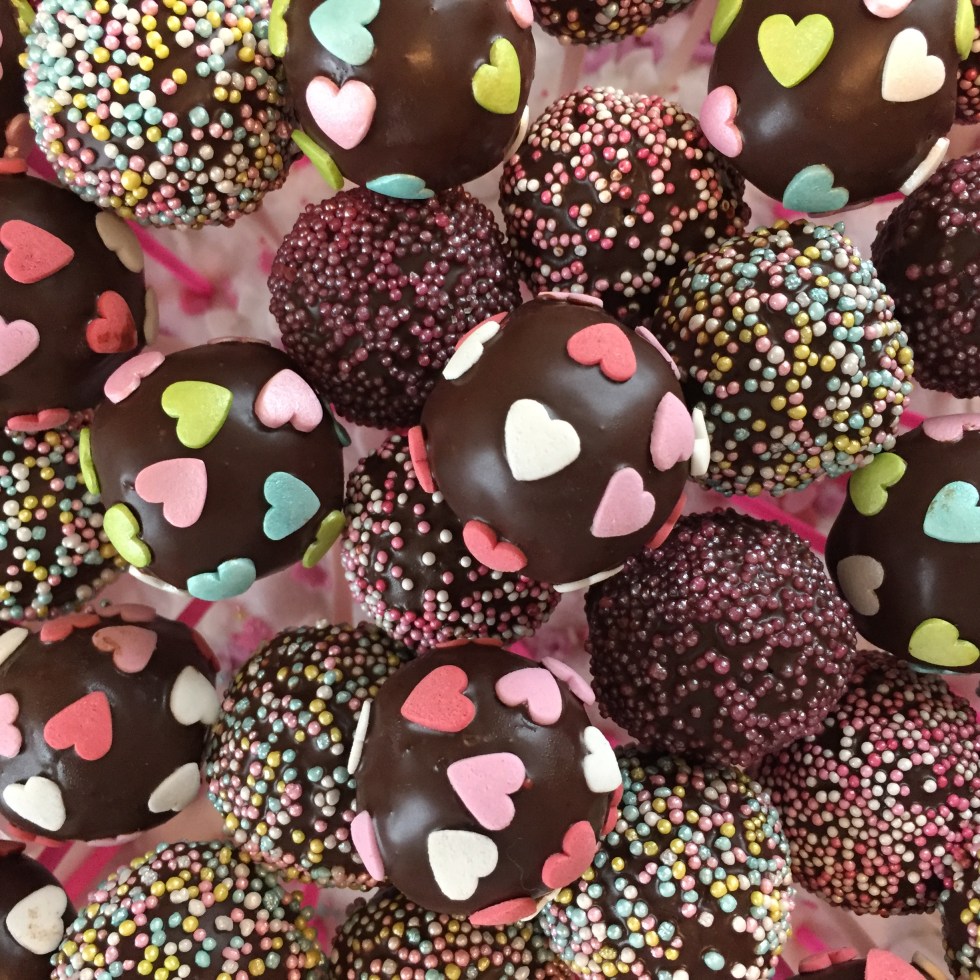 Schokoladen Cake Pops