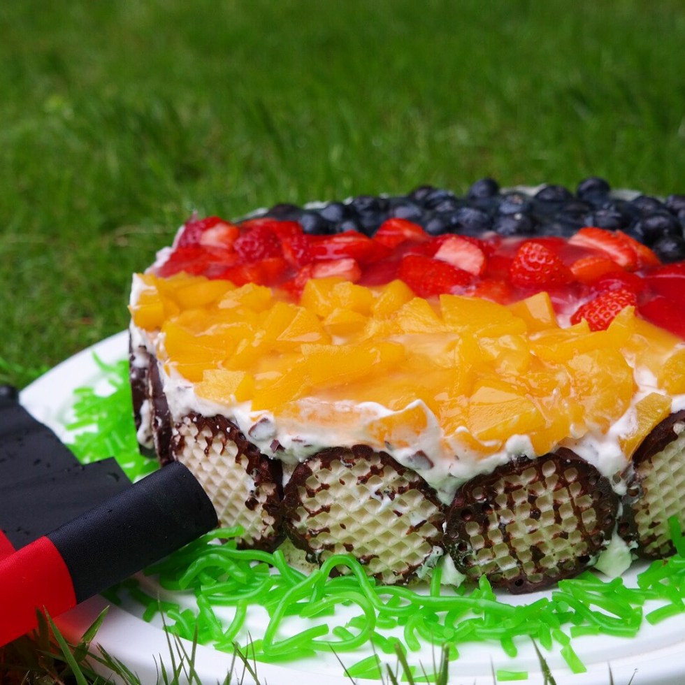 Jeder für jeden - Schokokusstorte für EM 2016 Spiele