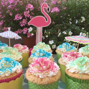 Cocos cupcakes holiday style