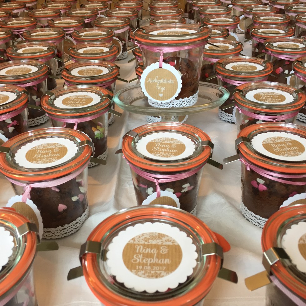 Hochzeitstorte to go