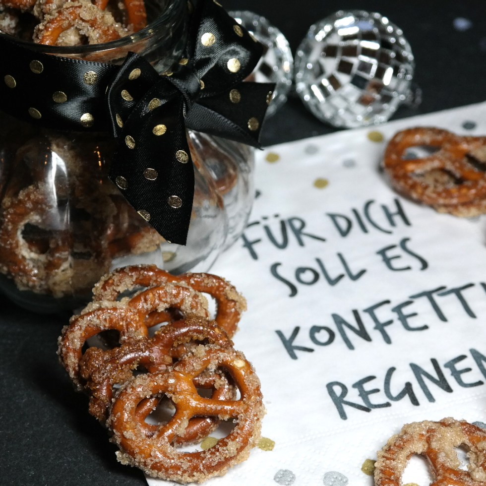 Gebrannte Brezeln