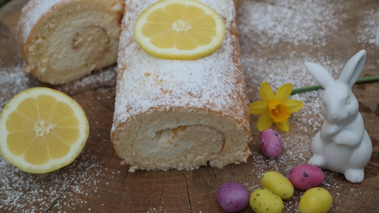 Cheesecake Biskuitrolle