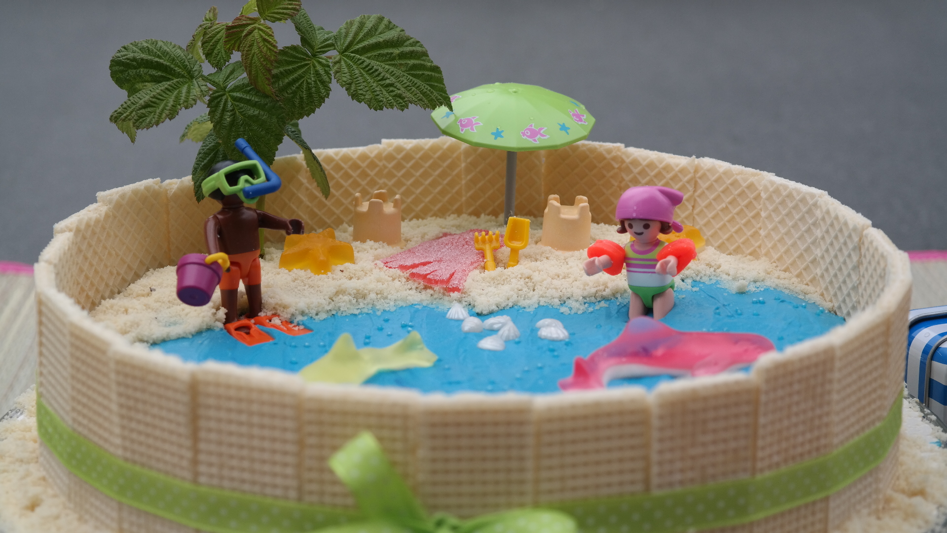 Strand-Torte für Kinder by Annibackt