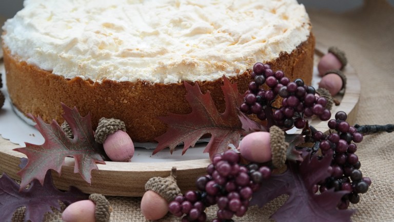 Käsekuchen mit Baiser