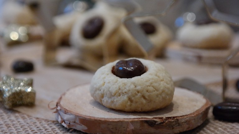 Kaffeekekse mit Mokkabohne