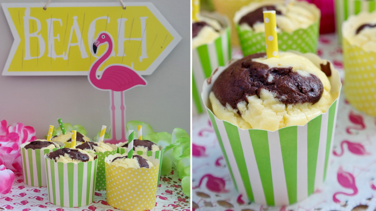 Annibackt Schoko-Käsekuchen-Muffins