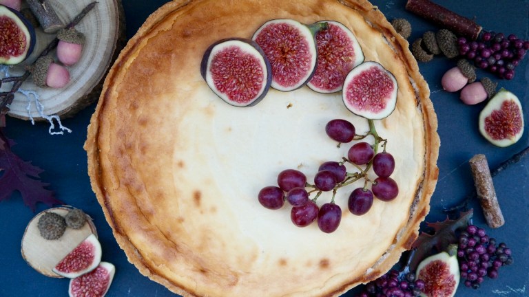 Käsekuchen mit Mohn