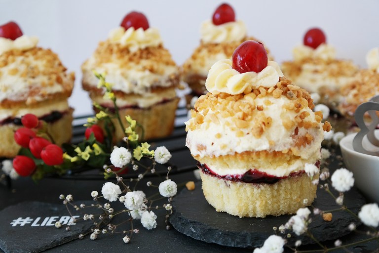 Frankfurter Kranz Cupcakes