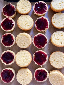 Aufgeschnittene Muffins