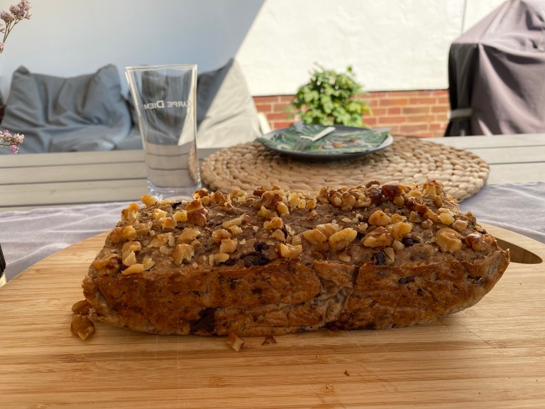 Bananenbrot mit Walnüssen