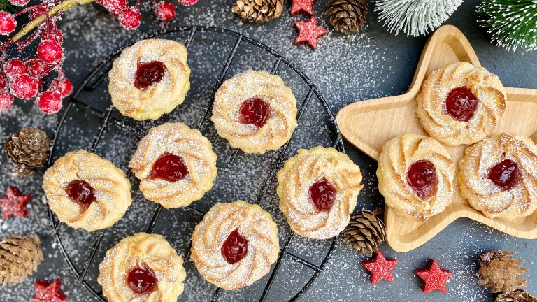 Ochsenaugen Plätzchen by annibackt