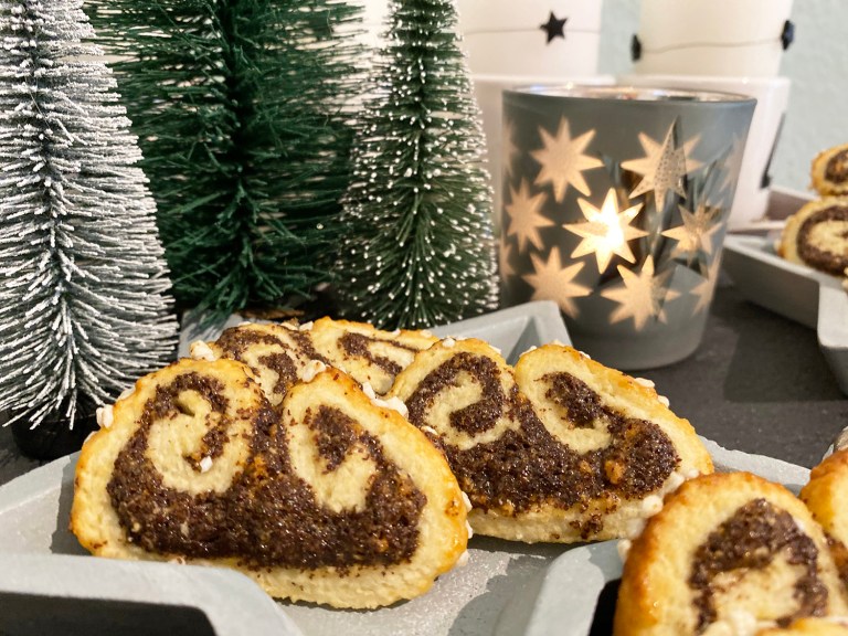 Mohnschnecken Kekse