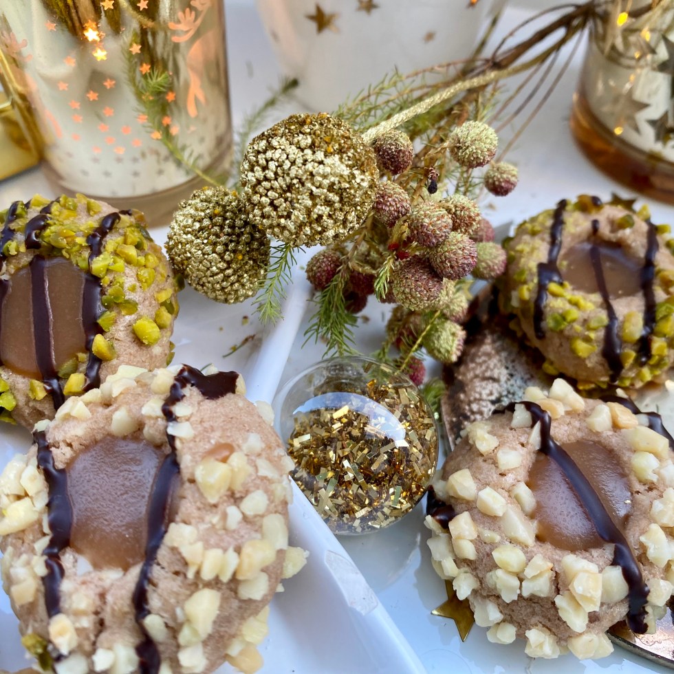 Karamell-Mandel-Kekse