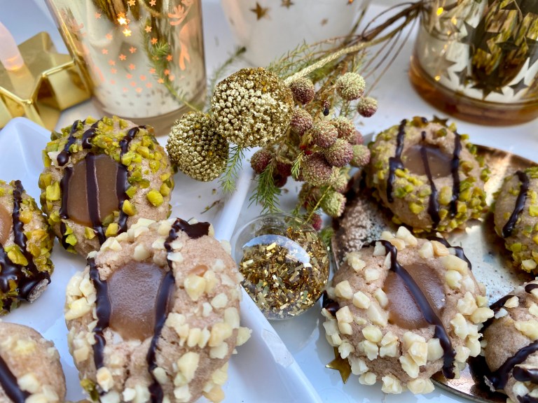 Karamell-Mandel-Kekse