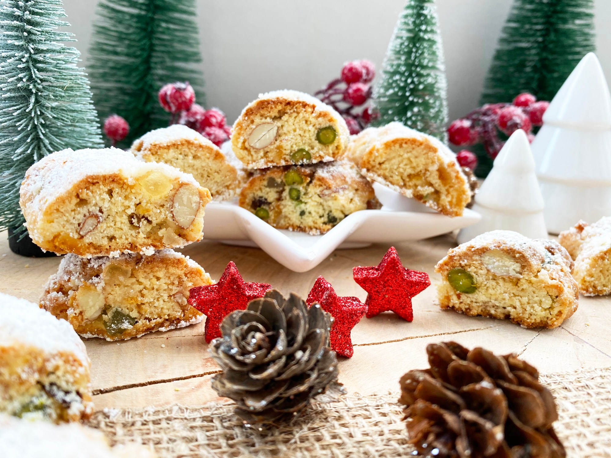Christstollen-Cantuccini