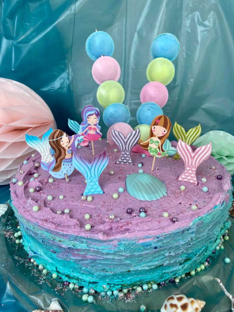 Anni backt Mermaid Cake