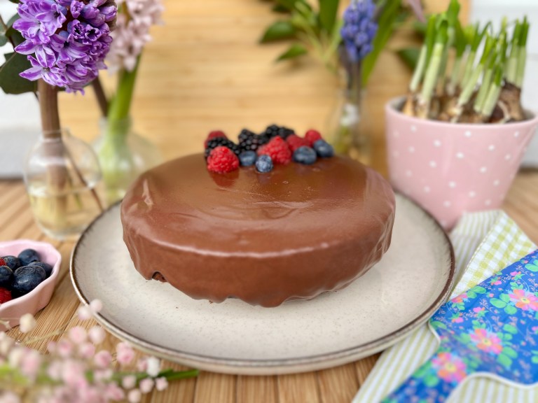 Schokokuchen mit Ganache