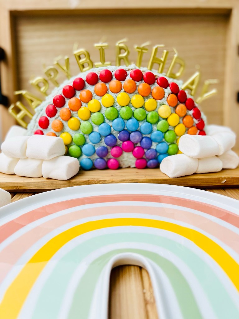 Annibackt Regenbogenkuchen